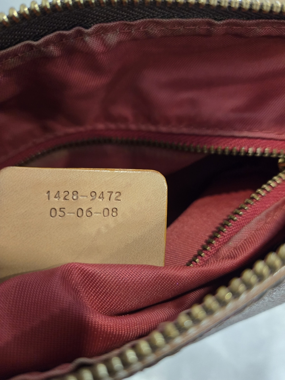 Etro Milano Authentic Paisley-Embossed Brown Leather Shoulder Bag With Dust Bag - Picture 12 of 13